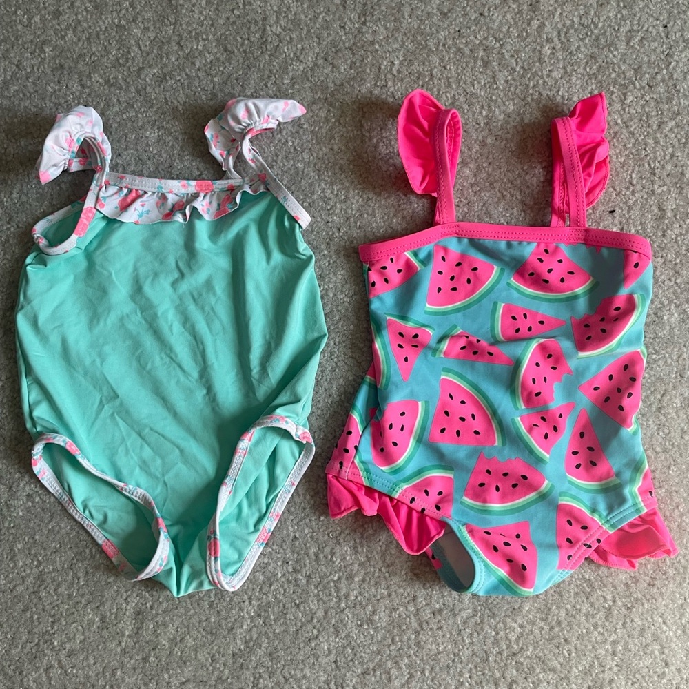 Girl bathing suit 0 - 6 months